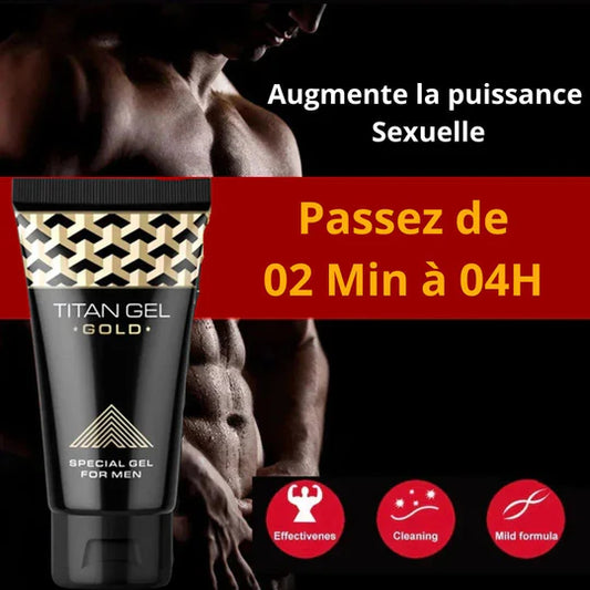 TITAN Gel d'agrandissement XXL d'endurance pour Hommes