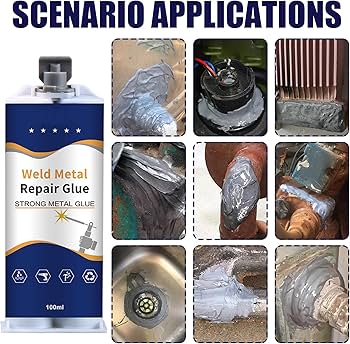 Colle de réparation métal haute qualité.