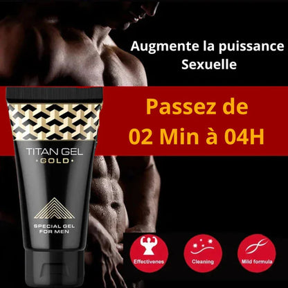 TITAN Gel d'agrandissement XXL d'endurance pour Hommes